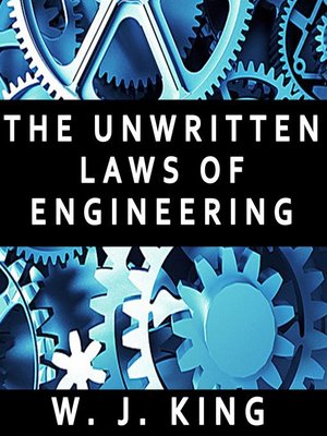 cover image of The Unwritten Laws of Engineering